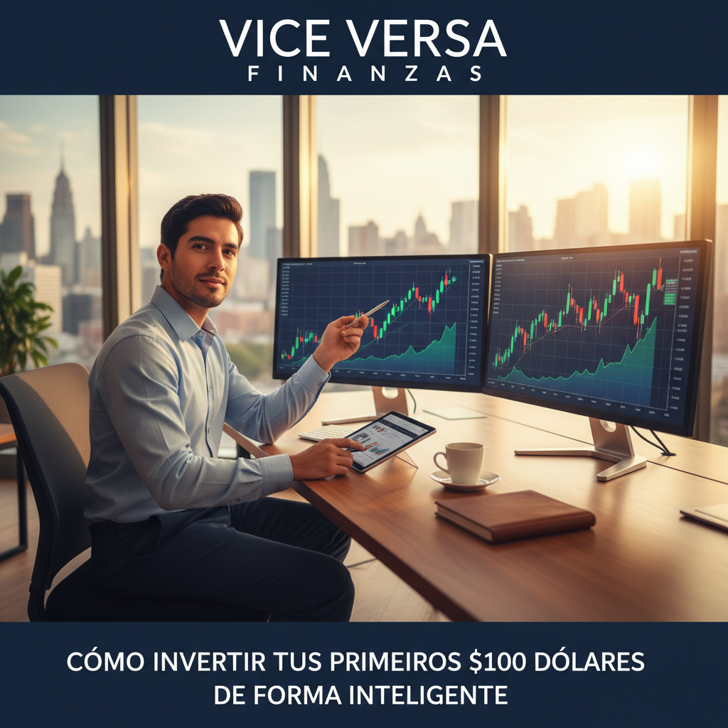 Cómo Invertir tus Primeros $100 Dólares de Forma Inteligente