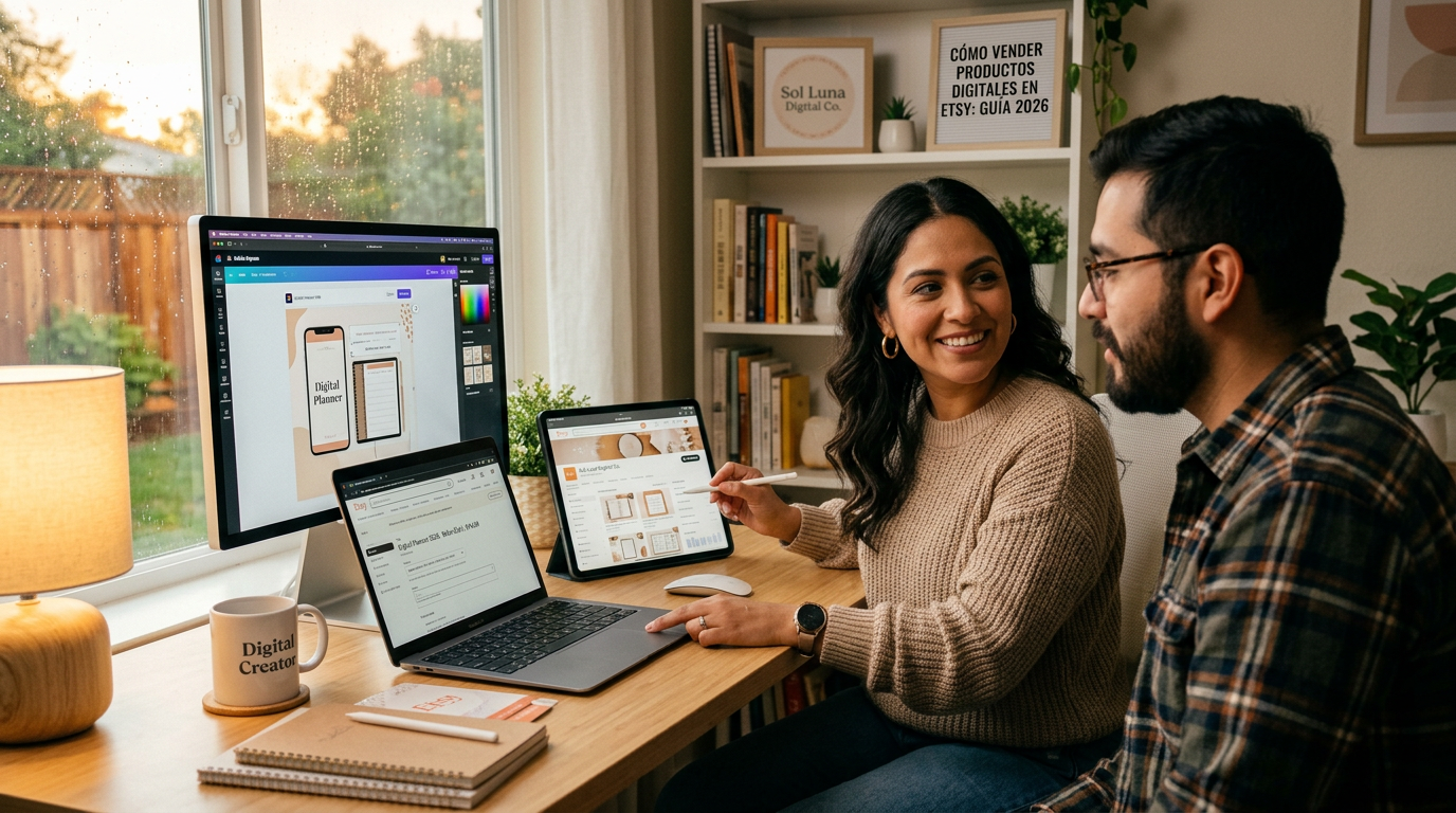 Cómo Vender Productos Digitales en Etsy: Guía 2026