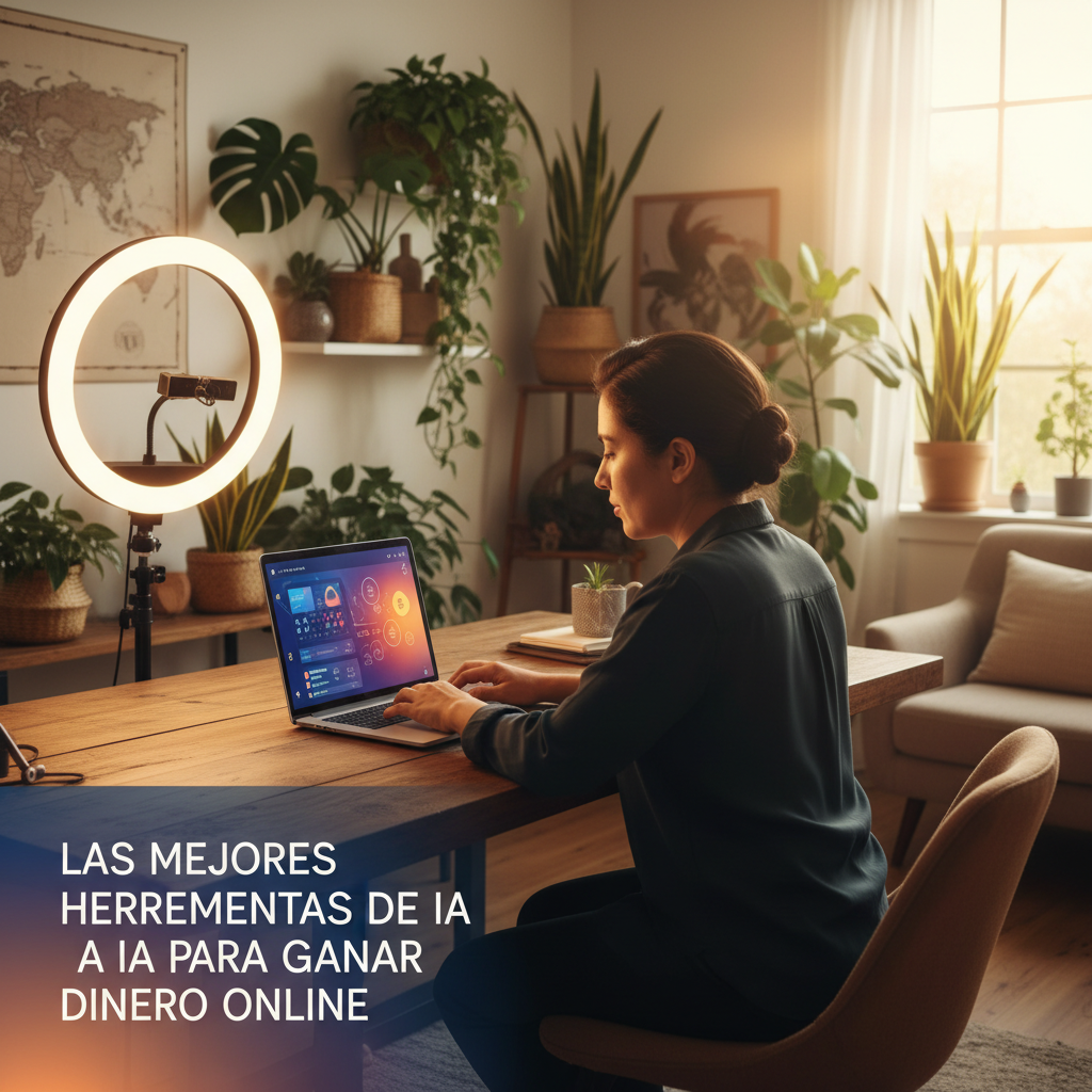 Las Mejores Herramientas de IA para Ganar Dinero Online