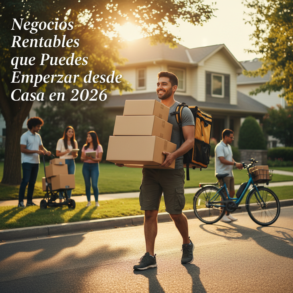Negocios Rentables que Puedes Empezar desde Casa en 2026